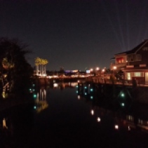Japan Universal Studios Night view